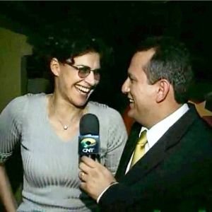 Com a cantora Simone