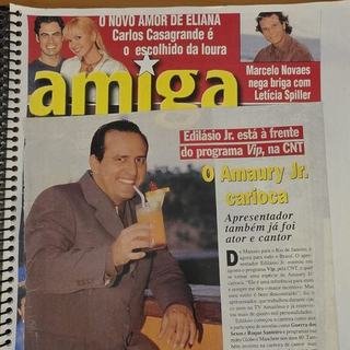 Página da revista Amiga sobre a estreia do Programa Vip